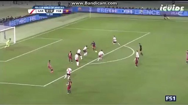 Leo Messi Incredible miss FC Barcelona vs River Plate 20.12.2015