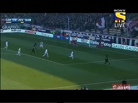 Mario Mandzukic 1-1 EQUALIZER Carpi v. Juventus - 19.12.2015 HD