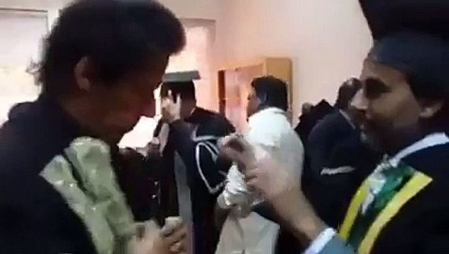 Imran Khan Getting Ready For the Convocation of Namal College, Exclusive Video