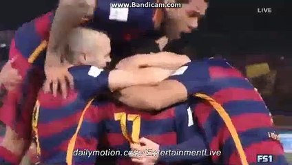 1st Half Goals RIVER PLATE 0-1 BARCELONA FIFA WORLD CUP 20.12.2015 HD