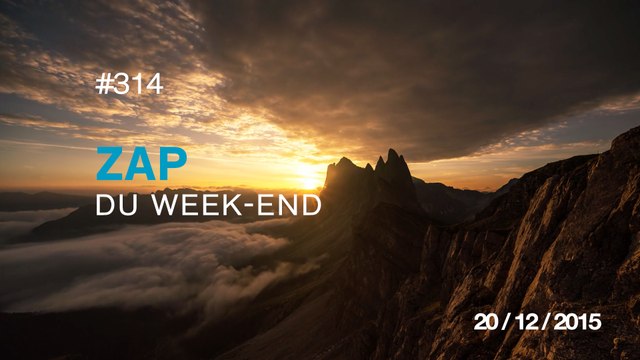 ZAP DU WEEK-END #314 : Travail d'équipe / La vague de Kelly Slater / Un vol en wingsuit stabilisé en post-production /