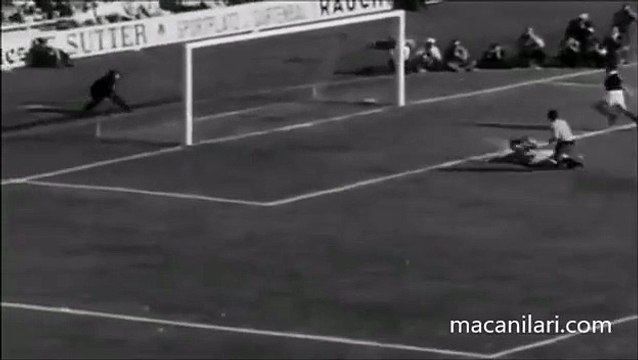 19.06.1954 - 1954 World Cup Group 3 Matchday 2 Uruguay 7-0 Scotland / Uruguay 7-0 İskoçya