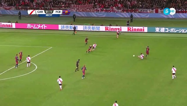 Luis Suárez Goal - River Plate 0-2 Barcelona - 20-12-2015 FIFA Club World Cup