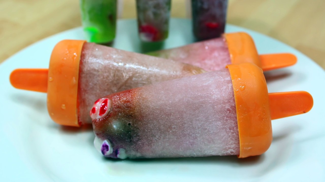 Summer Recipe Treats - How to Make Homemade Sprite and Skittle Popsicles