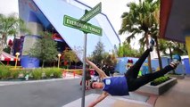 Parkour at the Theme Park! (Parkour and Freerunning)