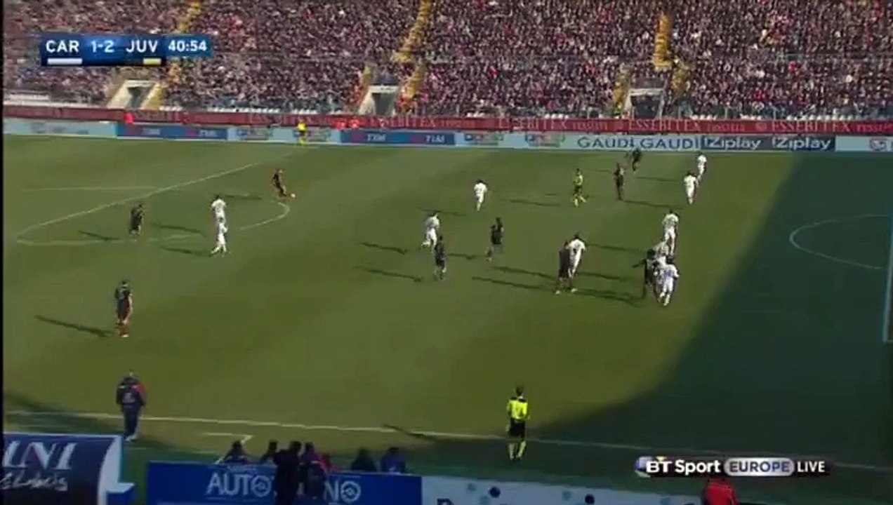 Goal Mario Mandzukic ~Carpi 1-2 Juventus~ 20/12/2015