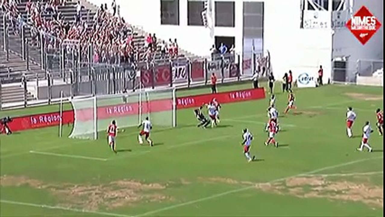 buts des matches aller du Nîmes Olympique saison 2015 2016