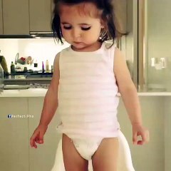 Cute Baby Sitting Upon Please