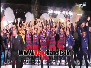لحظات تتويج"برشلونة" ببطوله كأس العالم للاندية