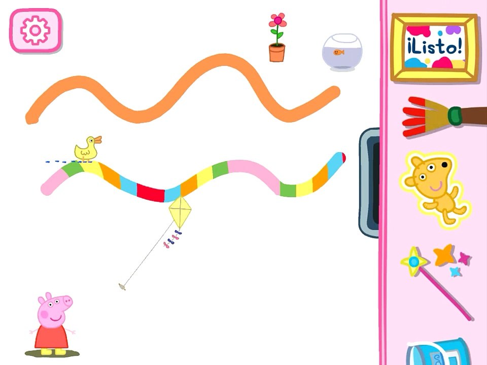games for ios Peppa's PaintBox- Apps para niños - Apps for kids - Dibujos Peppa Pig Games