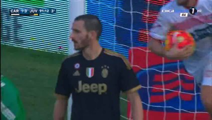 Bonucci L. (Own goal) - Carpi 2-3 Juventus - 20-12-2015