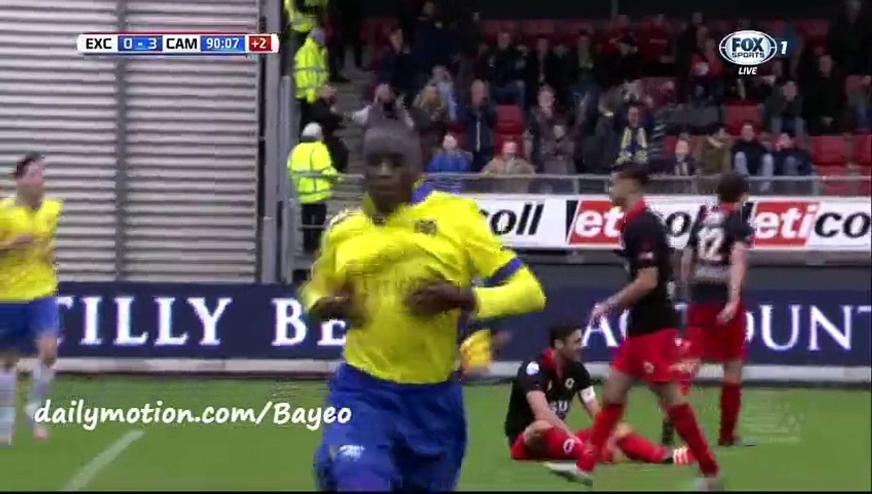 Martijn Barto Goal - Excelsior 0-4 Cambuur - 20-12-2015 Eredivisie - Video Dailymotion