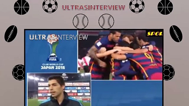 River Plate 0-3 Barcelona - Luis Suarez Post Match Interview