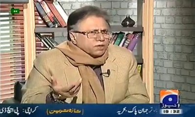 Hassan Nisar appreciated NS when he confessed that Metro only is not the solution for Pakistan