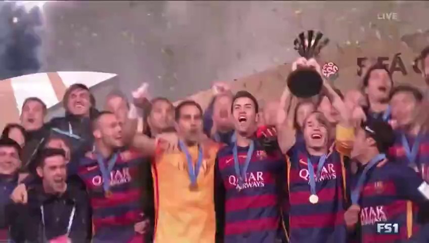 Barcelona Lifting Club world cup Trophy After the game