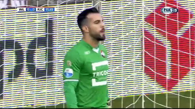 0-1 Tomi Juric Penalty Goal Holland Eredivisie - 20.12.2015, Willem II Tilburg 0-1 Roda Kerkrade