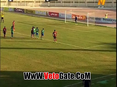 محمد جمال يتقدم بالهدف الاول الداخلية فى مصر المقاصه