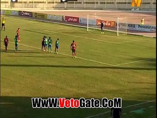 "محمد جمال"يتقدم بالهدف الاول الداخلية فى مصر المقاصه