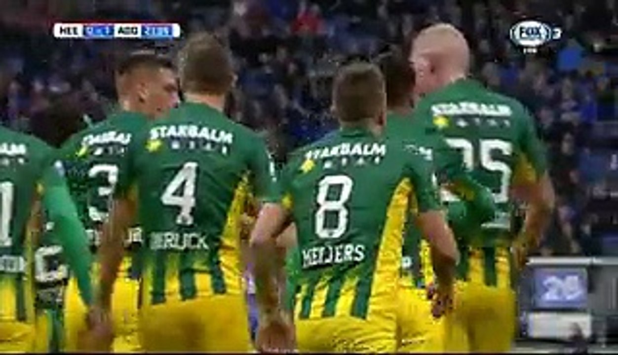0-1 aron Meijers Goal Holland Eredivisie - 20.12.2015, SC Heerenveen 0-1 ADO Den Haag