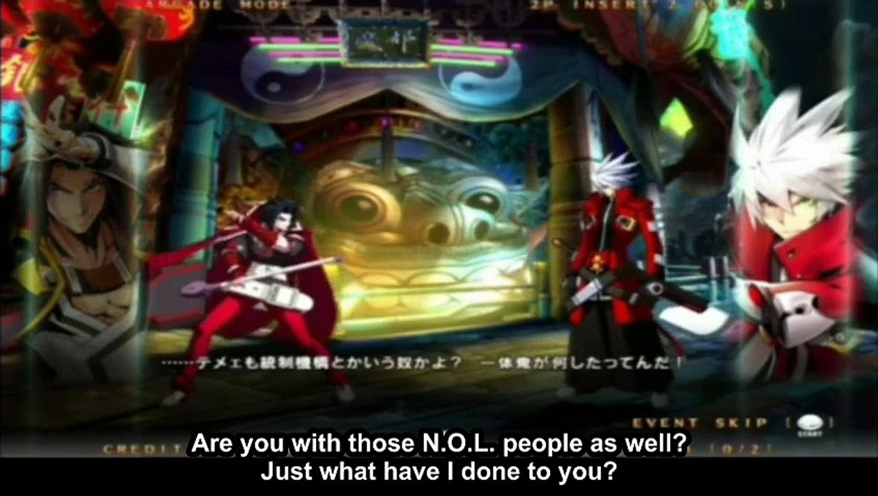 BBCF Clip from Kagura's Act1