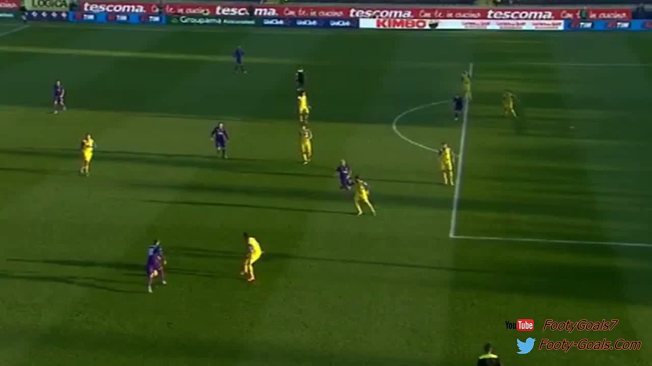 Nikola Kalinic Goal - Fiorentina vs Chievo 1-0 (Serie A 2015)