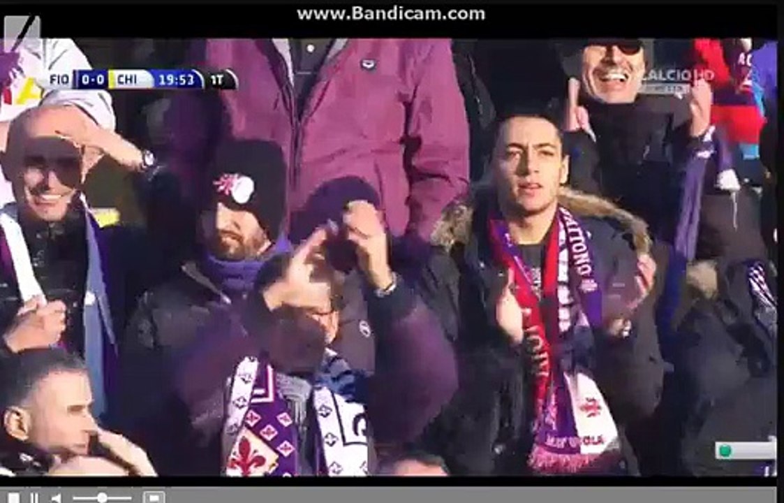 Nikola Kalinić Goal Fiorentina 1-0 Chievo Serie A 20.12.2015 HD