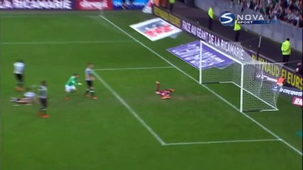 1-0 Benjamin Corgnet Goal France  Ligue 1 - 20.12.2015, AS Saint-Étienne 1-0 Angers SCO
