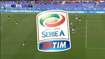 Alessandro Florenzi Goal - AS Roma 1-0 Genoa - 20-12-2015 - Dailymotion-Video