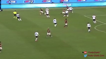 Alessandro Florenzi Goal - AS Roma vs Genoa 1-0 (Serie A 2015)
