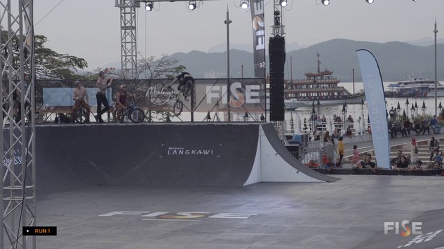 Alex Coleborn - 2nd Final BMX Park - FISE World Malaysia 2015