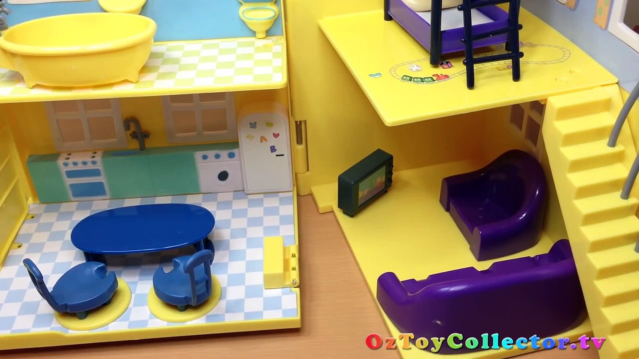Daddy Pig Peppa Pig House Deluxe Peppa Pig Playhouse Nickelodeon Peppa Pig Toy Playset play doh
