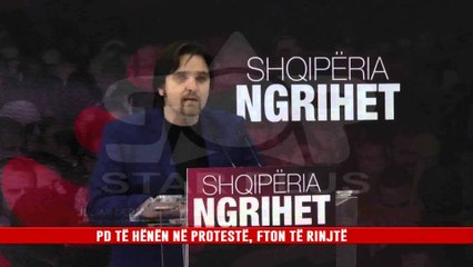 PD TË HËNËN NË PROTESTË, FTON TË RINJTË