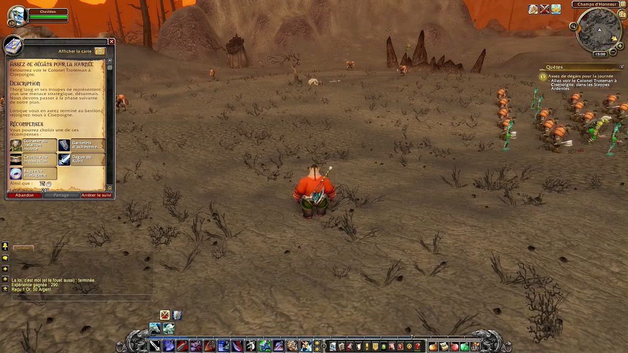 warcraft  (   assez  de  dégâts  pour  la  journée   )   607