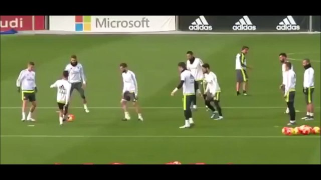 Toni Kroos Incredible Nutmeg In Real Madrid Training