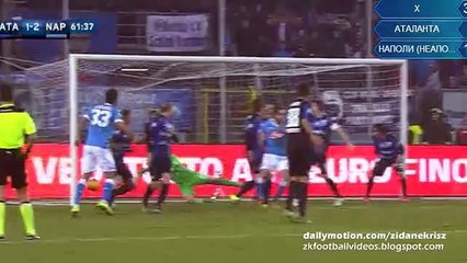 Gonzalo Higuain 1:2 | Atalanta v. Napoli 20.12.2015 HD