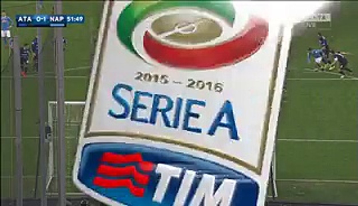 0-1 Marek Hamšík Penalty Goal Italy Serie A - 20.12.2015, Atalanta Bergamo 0-1 SSC Napoli