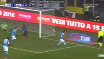 Gonzalo Higuain Goal Atalanta 1-2 Napoli Serie A 20.12.2015 HD
