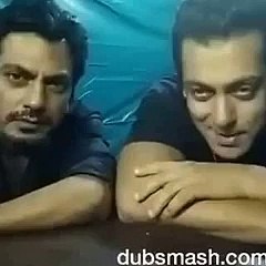 Dubsmash combo. Check out Salman Khan & Nawazuddin Siddiqui