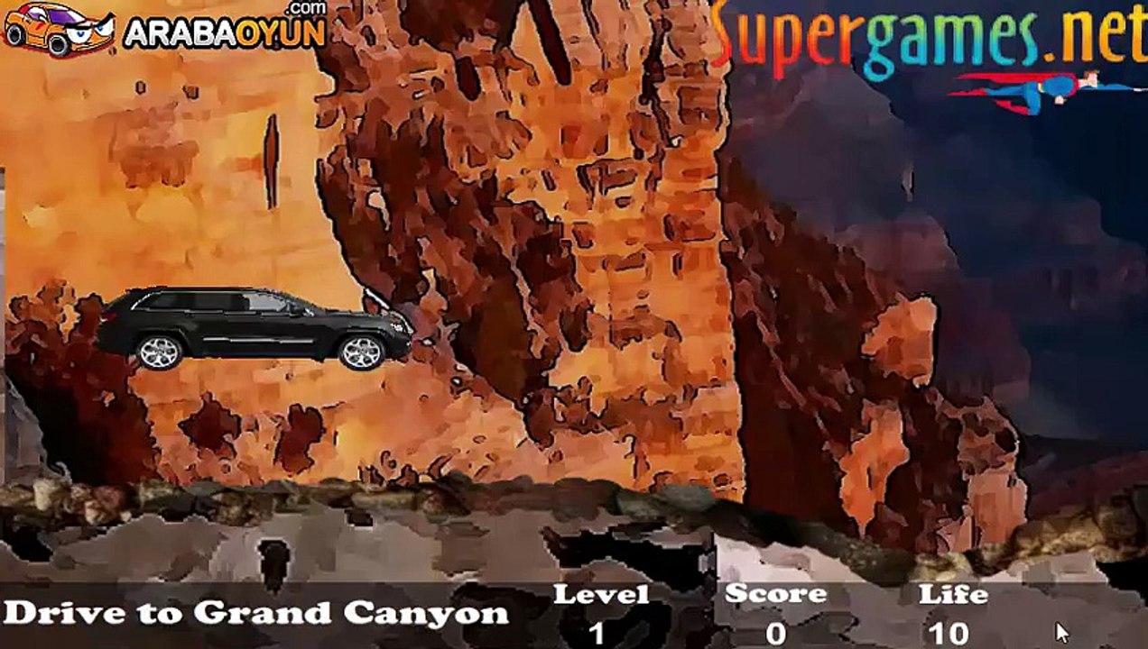 Kanyonda Araba Kullan Oyunu Nasıl Oynanır?