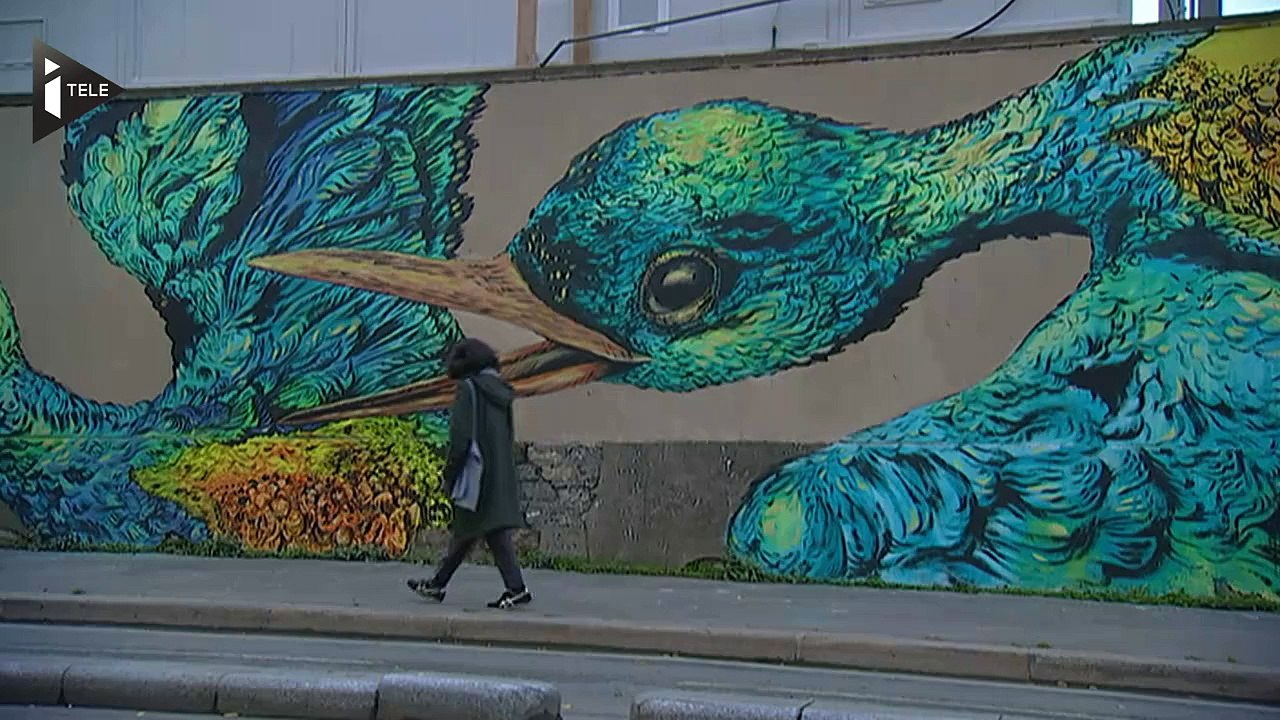La plus grande fresque de street-art de Paris inaugurée dans le XIXe arrondissement