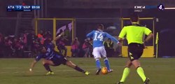 Marek Hamsik Penalty Missed 1-3 / Aalanta vs Napoli 20.12.2015 HD