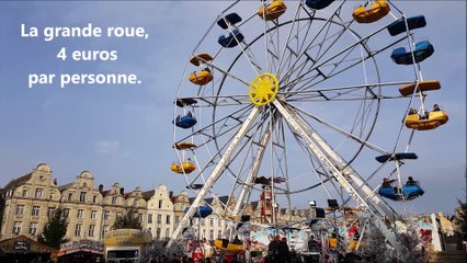 Arras: les principales animations du marché de Noël