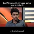 Best Mimicry of Bollywood actors ever in history!!