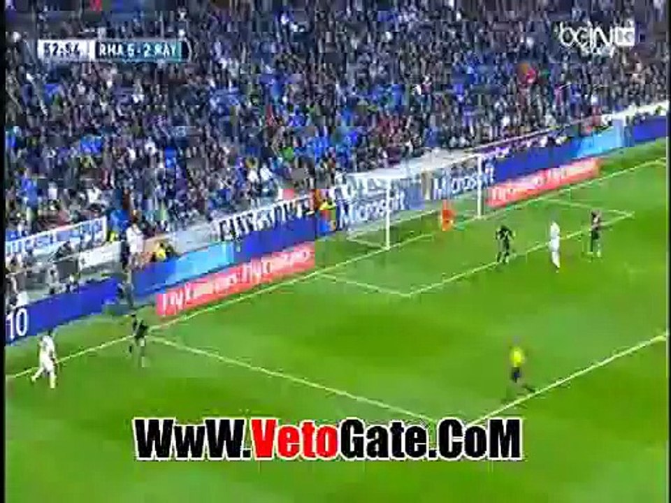 "كريستيانو رونالدو"يتقدم بالهدف السادس لريال مدريد فى رايو فاليكانو