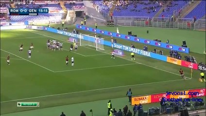 Roma vs Genoa – Highlights & Full Match 20 Dec 2015