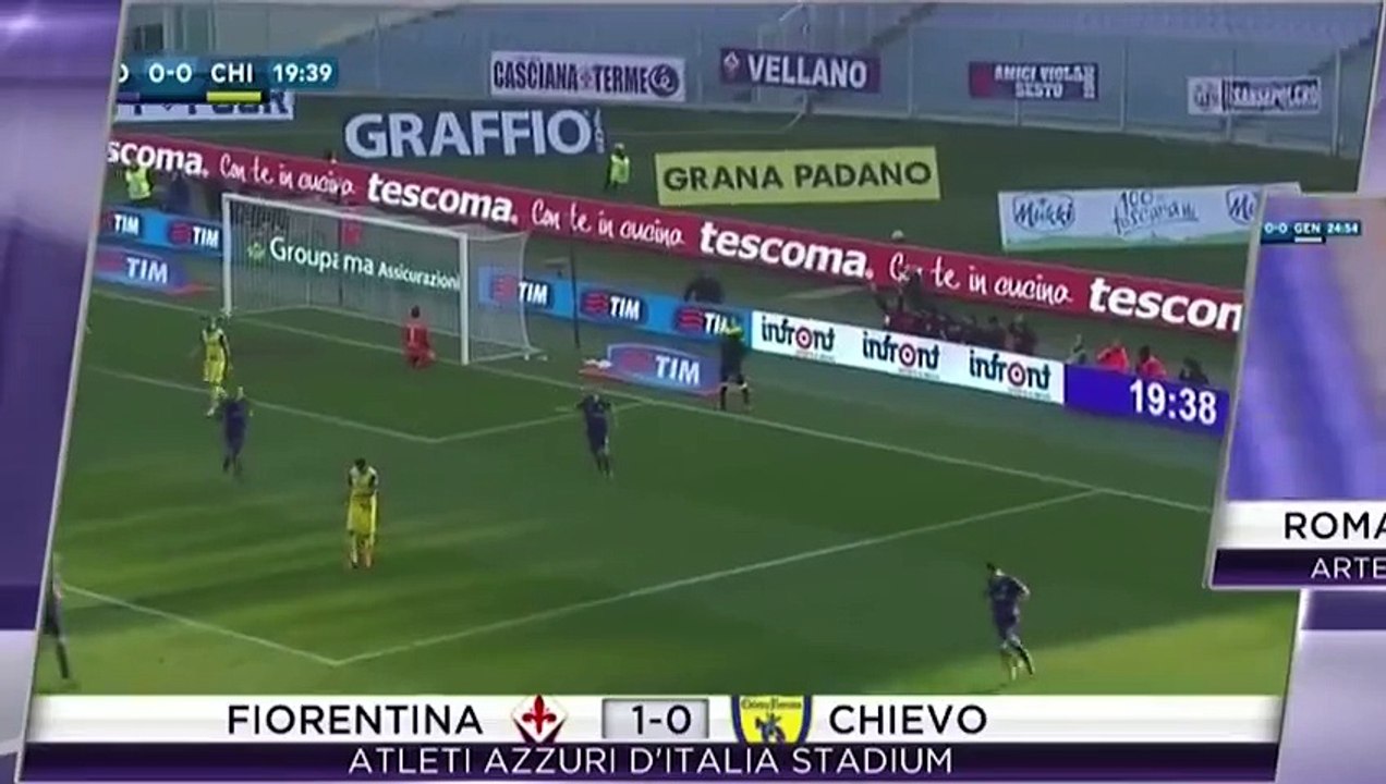 Fiorentina vs Chievo Verona – Highlights