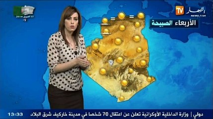 الحوال الجوية لليلة الثلاثاء و صبيحة الاربعاء 08-0