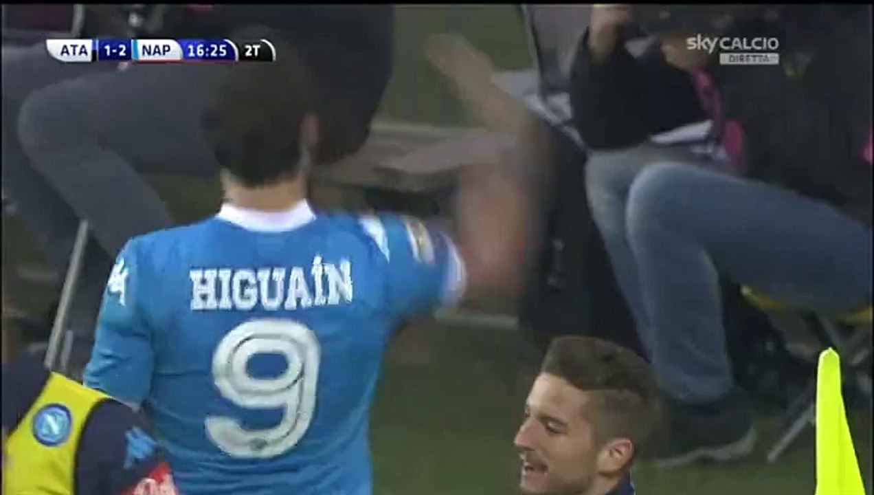 Gonzalo Higuaín Goal - Atalanta 1-2 Napoli - 20-12-2015 - Dailymotion-Video