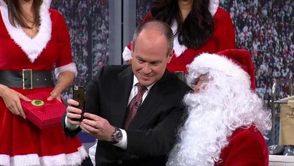Santa Mooch delivers to 'NFL GameDay Morning'
