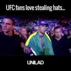 Quand les fighters de l'UFC se font voler leur casquette